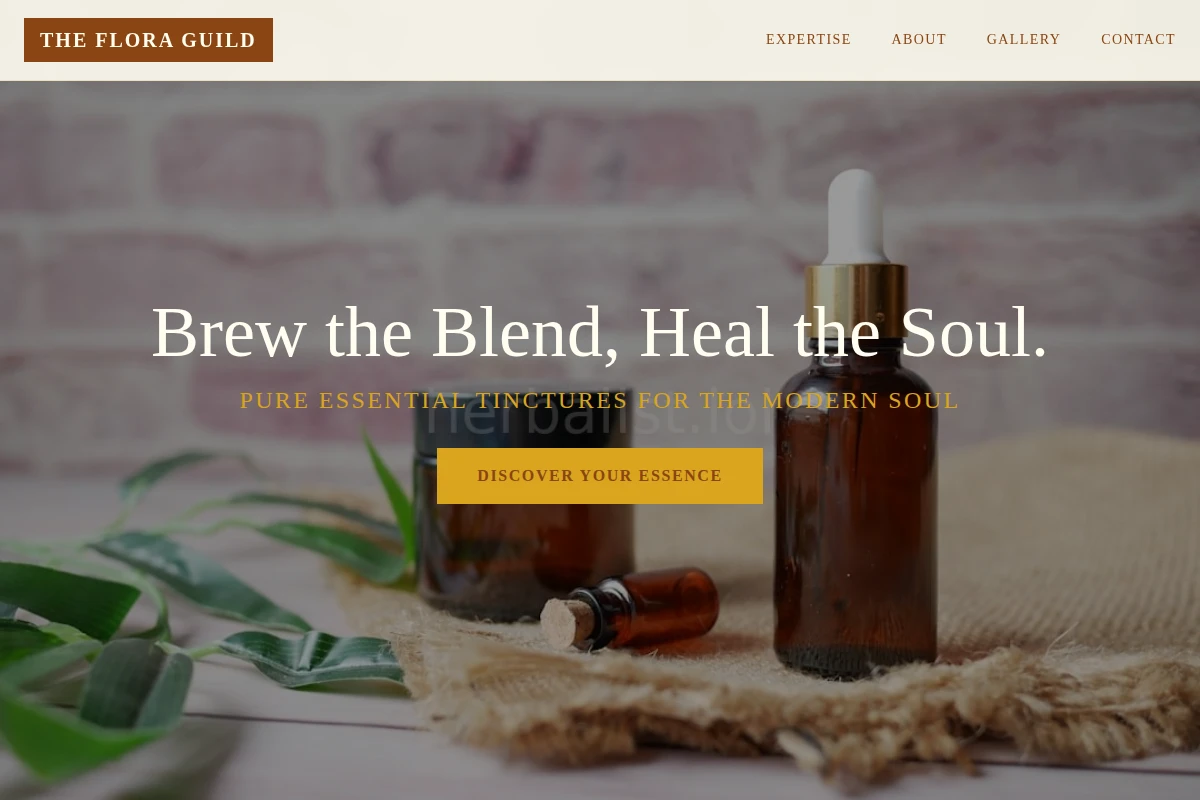 Tincture Essential Oil